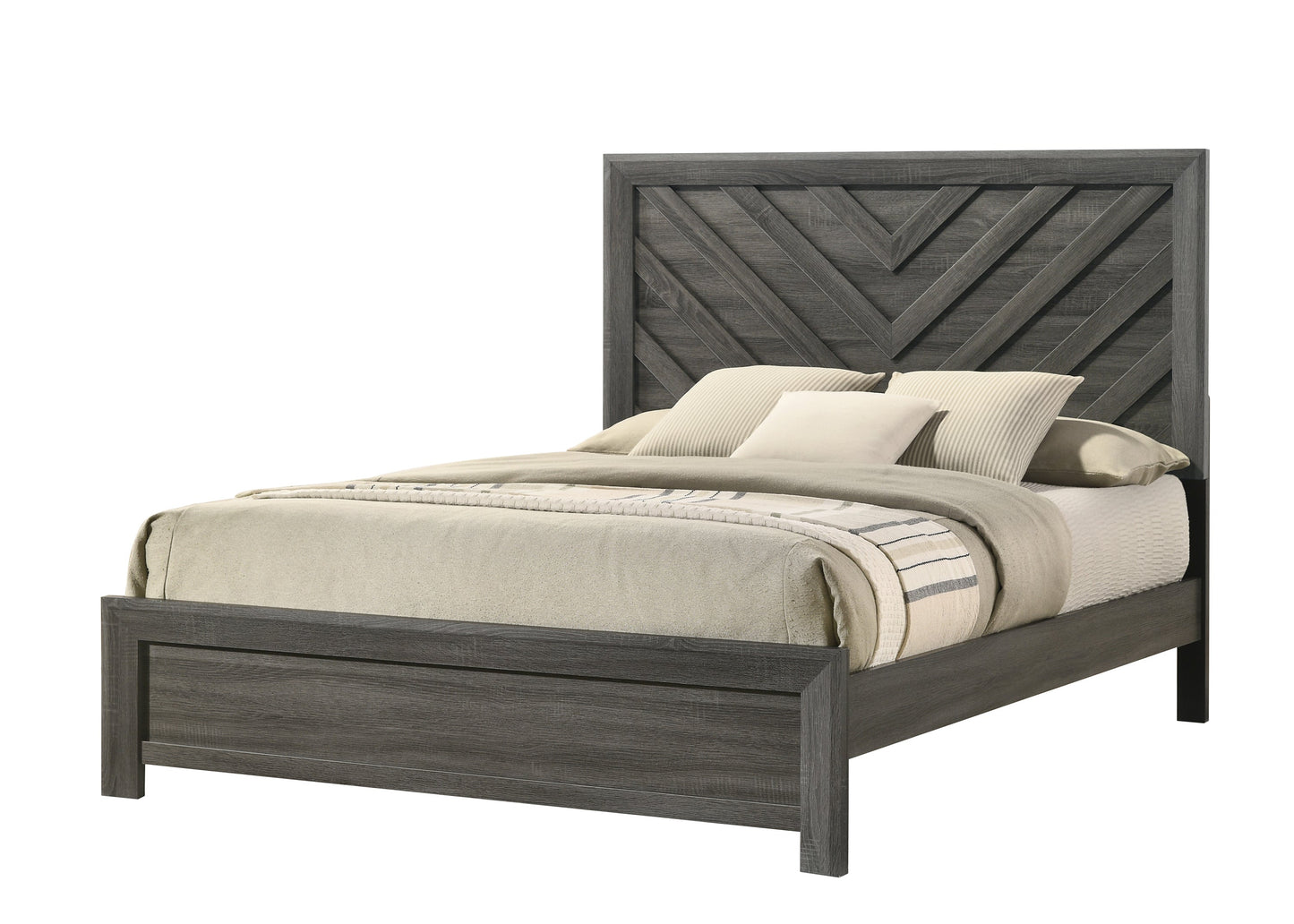Valor Gray Panel Bedroom Set B9335