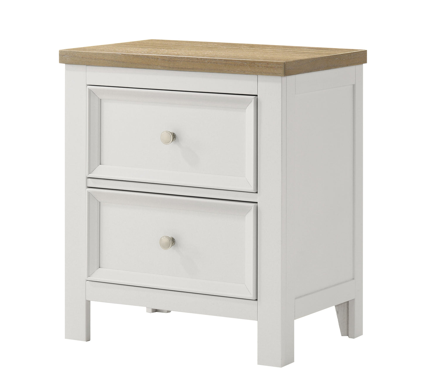 Aston White Storage Platform Bedroom Set B6550