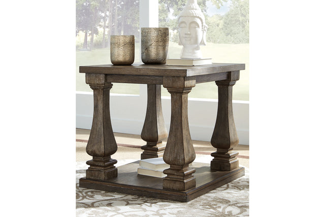 Johnelle Gray Coffee Table and 2 End Tables T776