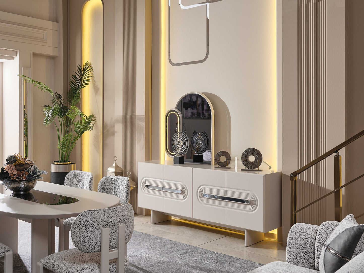 Parma Consol With Mirror
