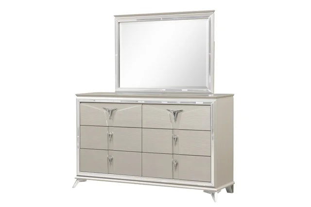 Master Champagne Panel Bedroom Set