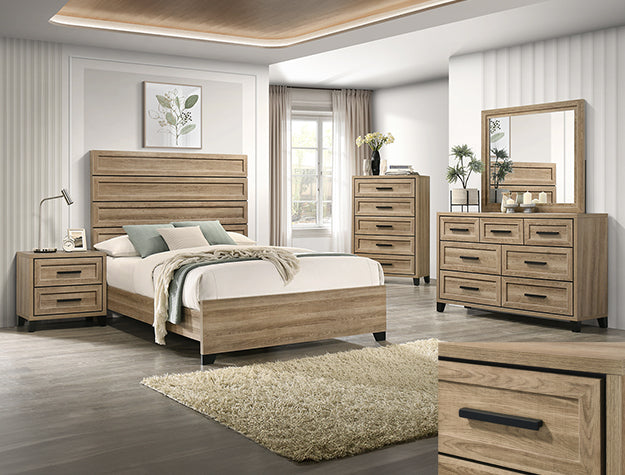 Jameson  Natural Bedroom Set B4690