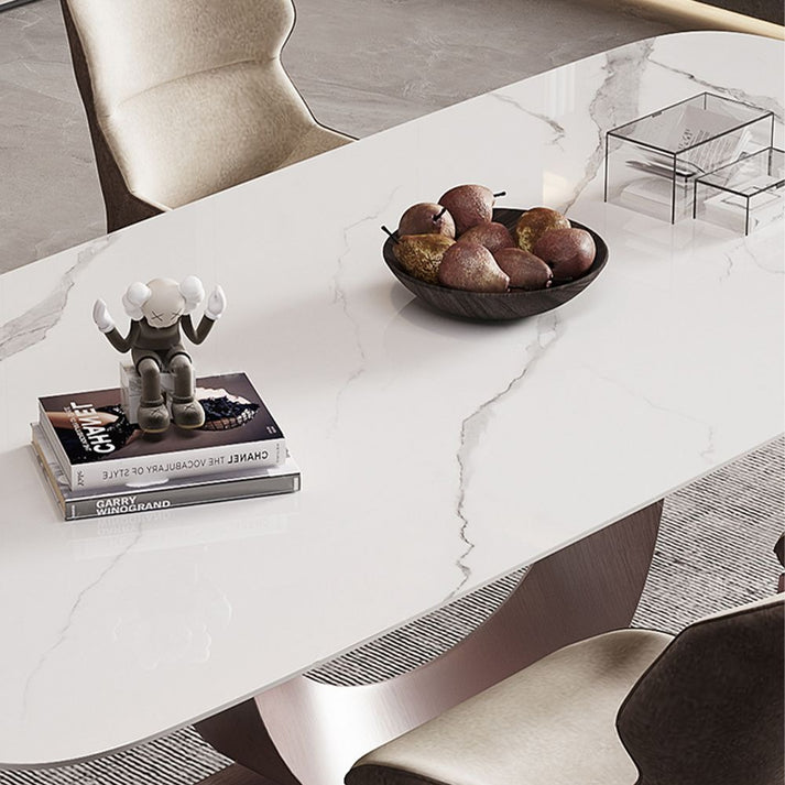 Tommy White 71" Top Dining Table