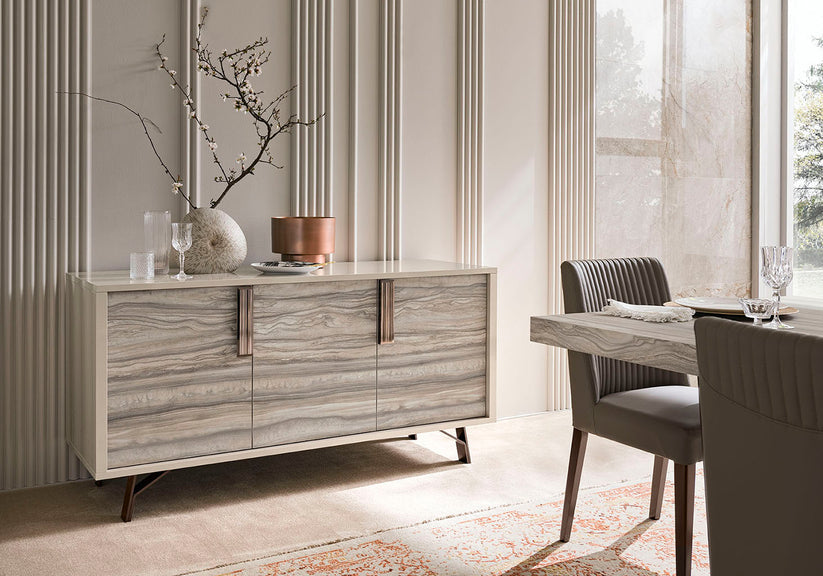 Jupiter Italian Luxury 7pc Dining Room Set