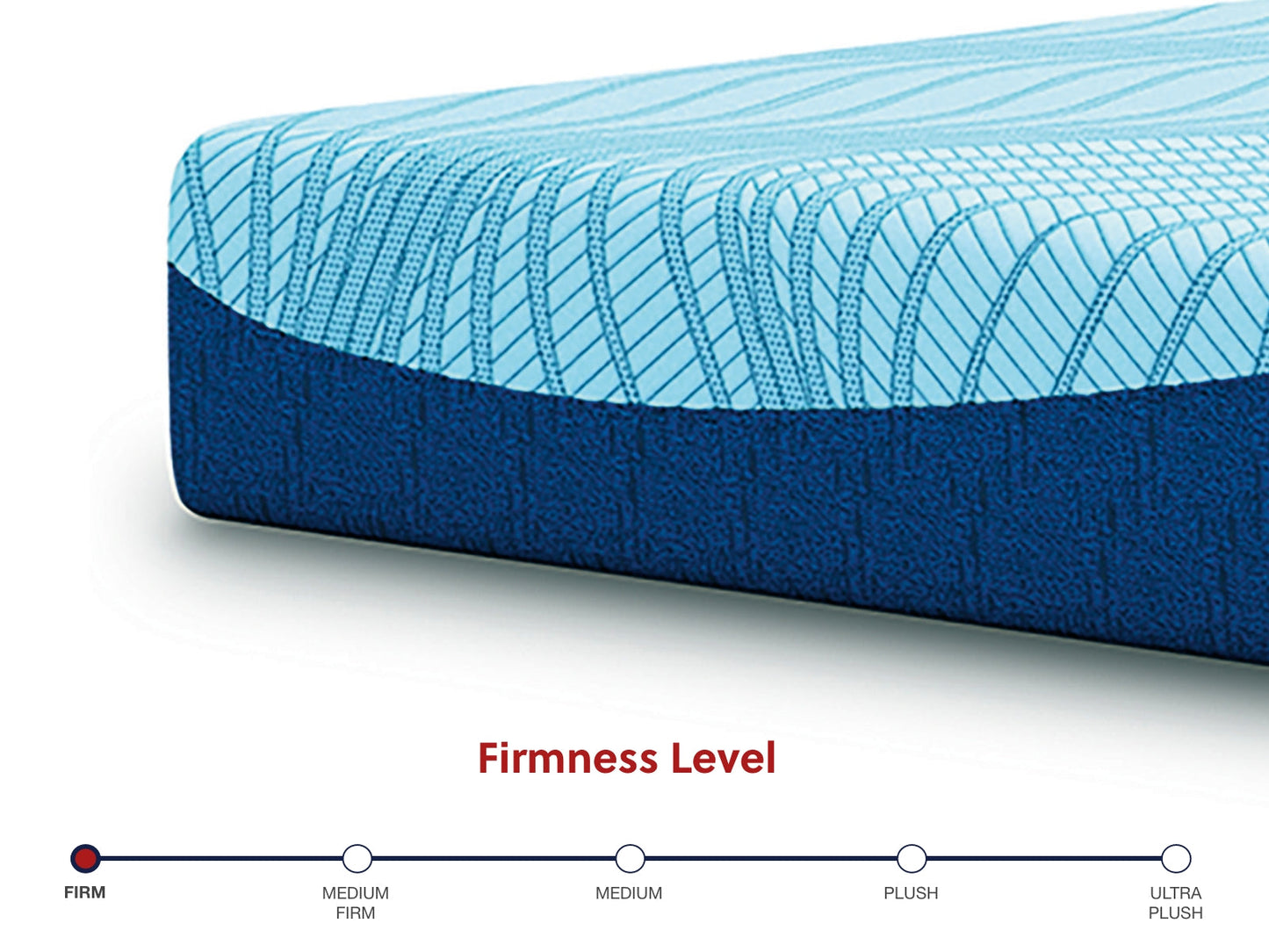 Dellyn 10 Memory Foam White King Mattress M205