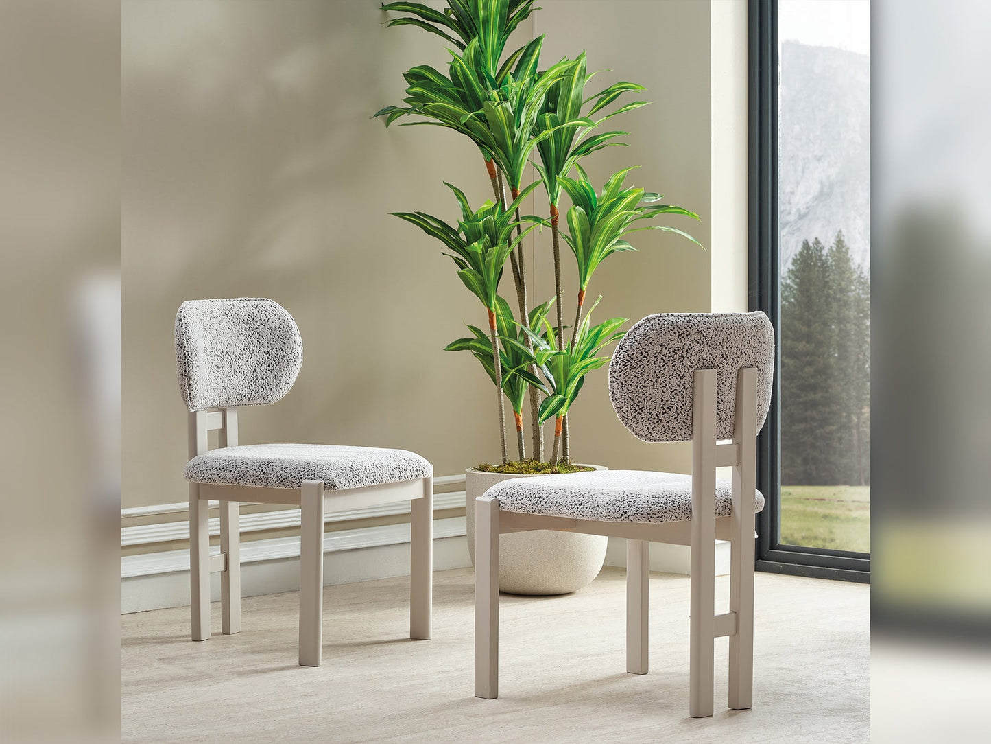 Parma Diningroom Set (78"Dining Table & 6 Dining Chair)
