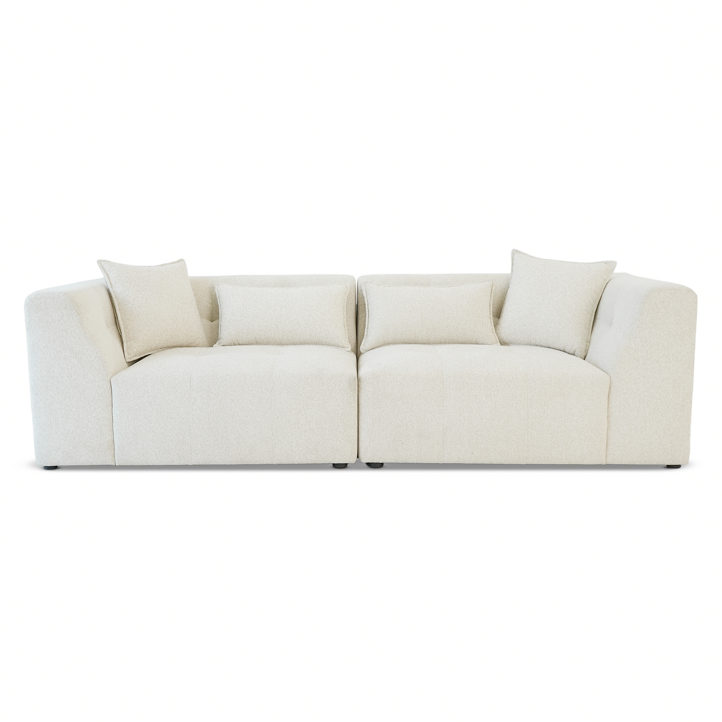 Jefferson Soft Chenille Modern Sofa