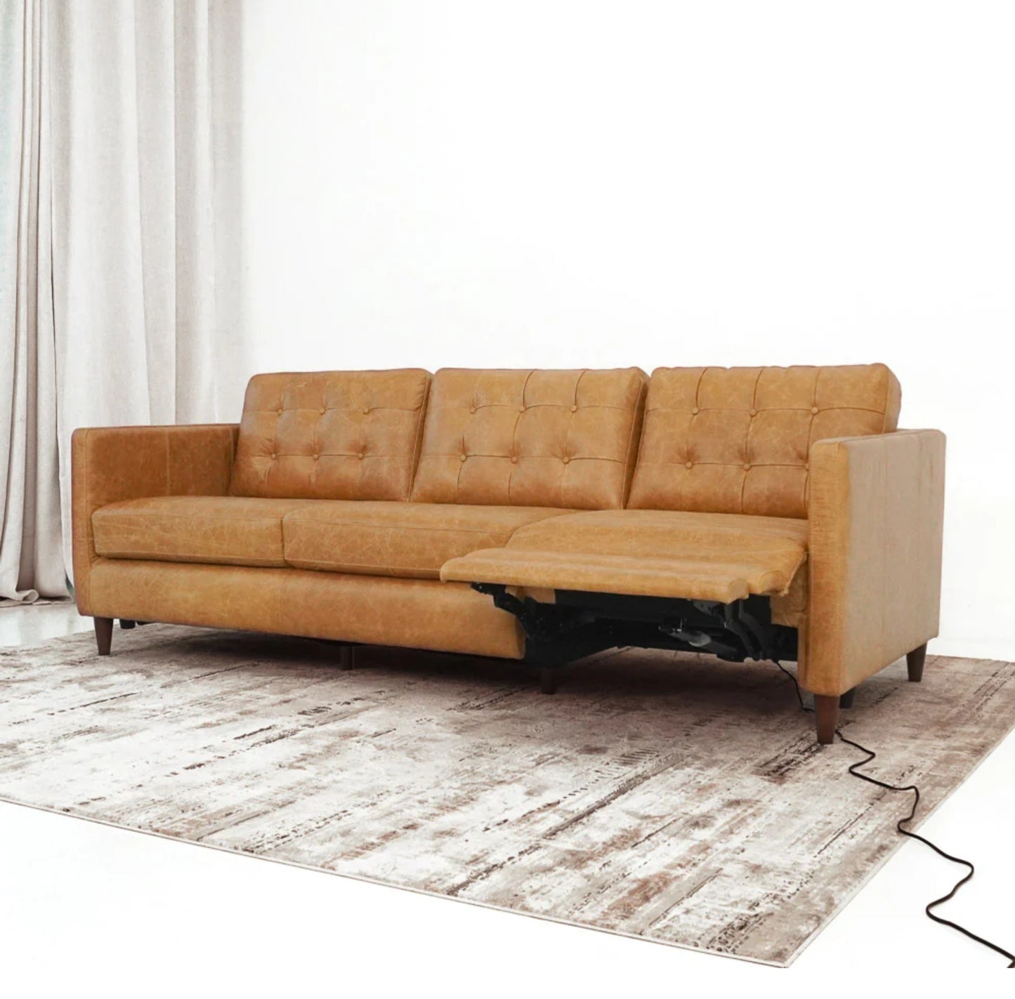 Christopher Tan Genuine Leather POWER RAF Sofa