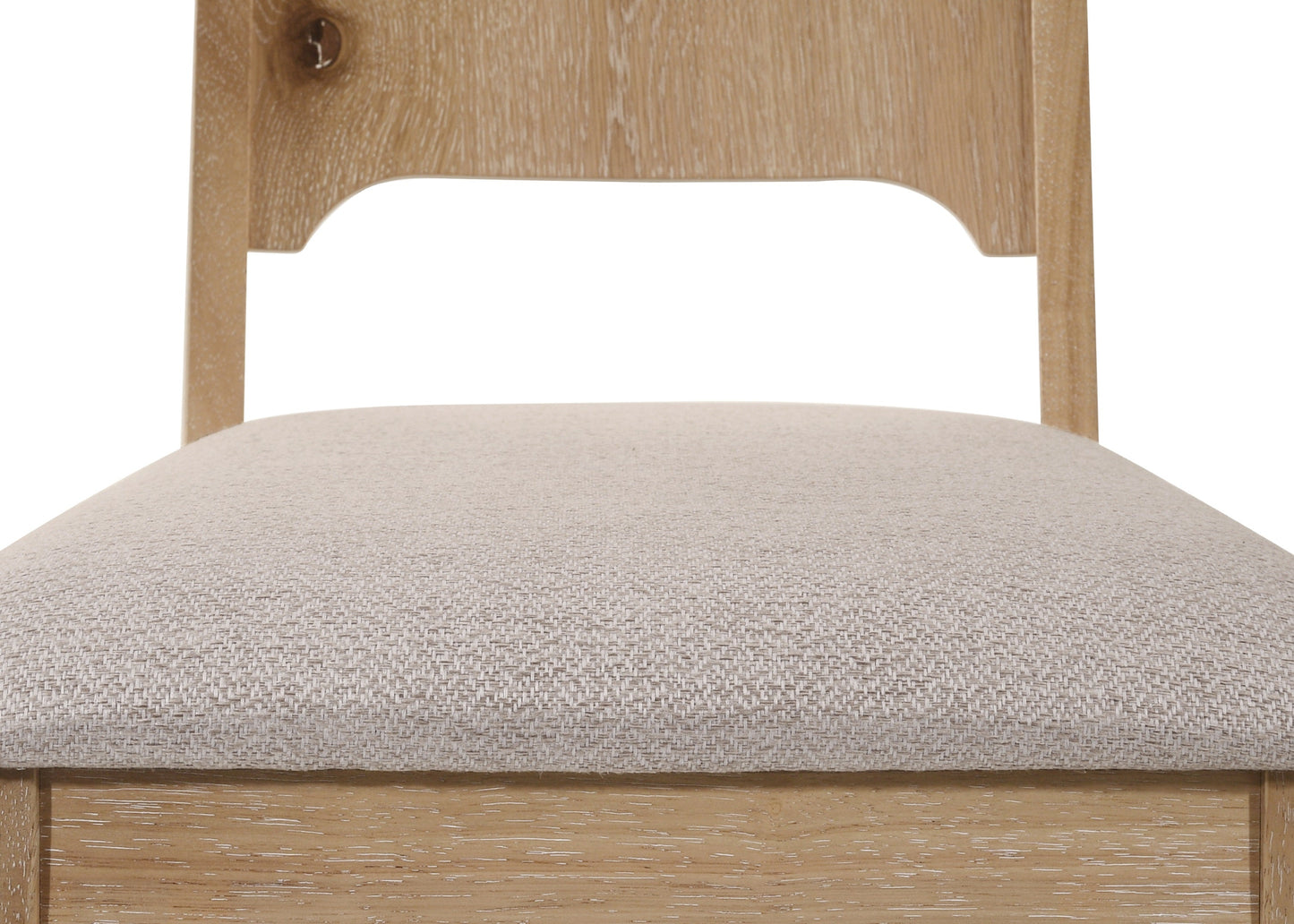 Arden Warm Wood/Beige Dining Set 2136