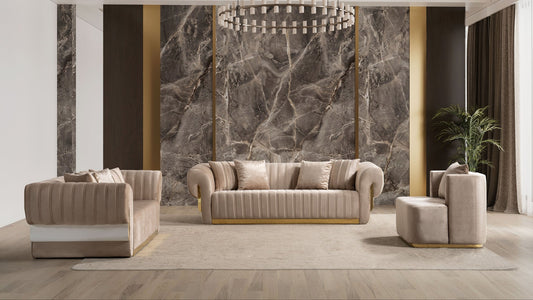 Luna Collection Luxury Living Room Set