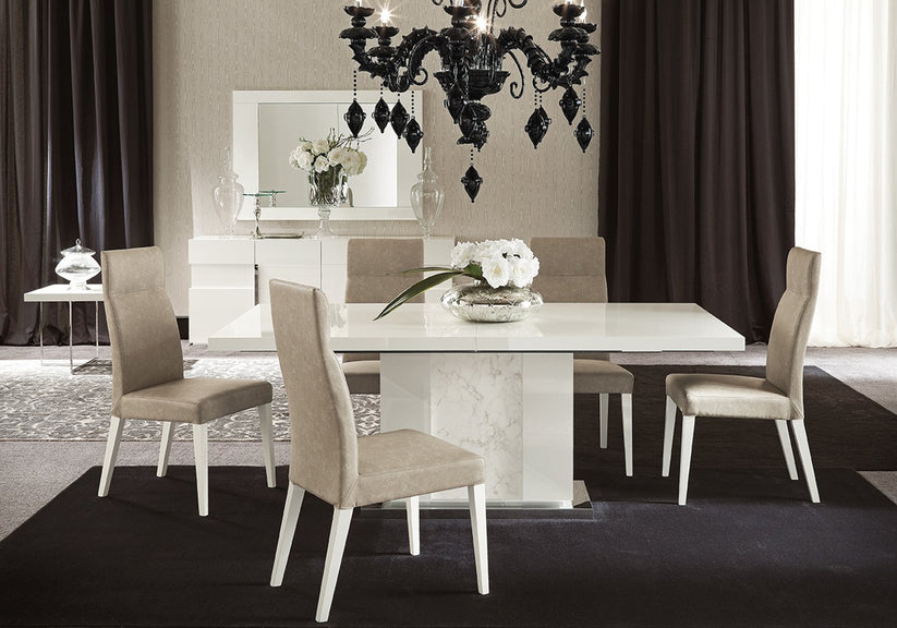 Canova Italian Luxury 7pc Dining Room Set