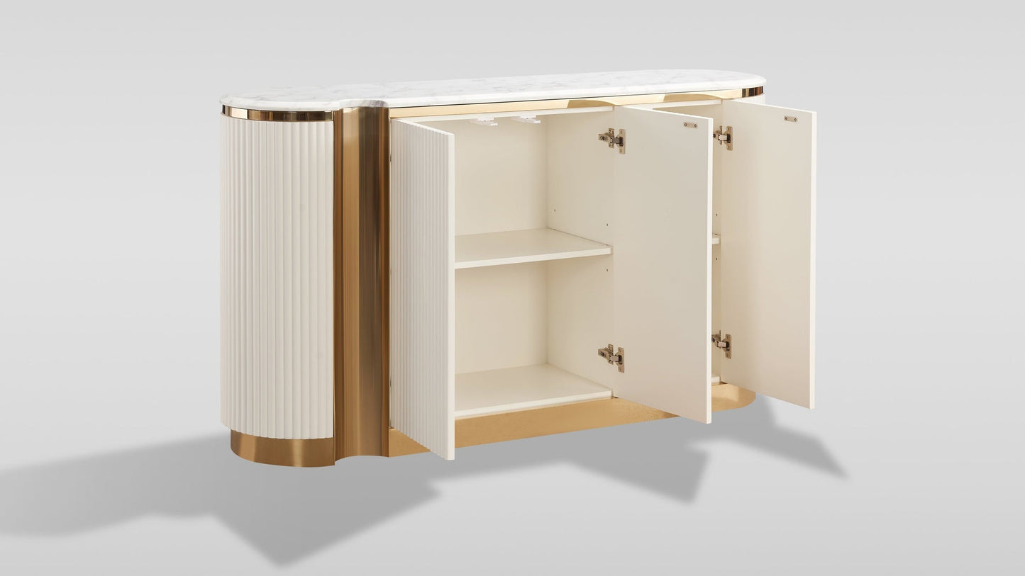 Valente Cream Sideboard
