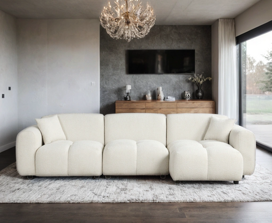 Bella Sand Boucle Sectional