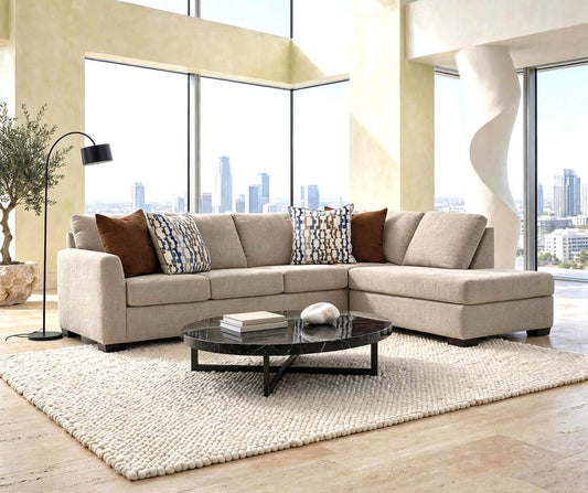 Behold Parchment Sectional 2275