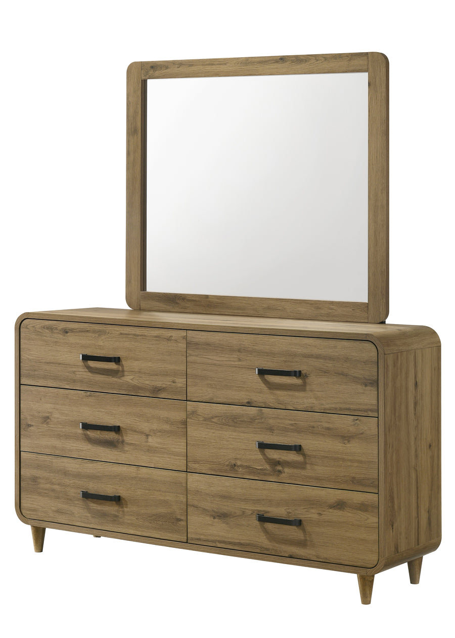 Nyomi Light Brown Panel Bedroom Set  B4920