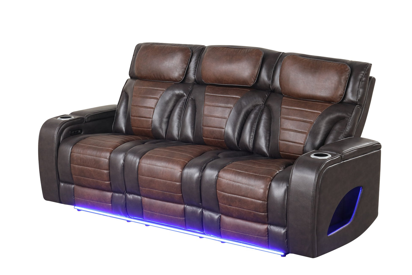 Robin Brown POWER/LED/BLUETOOTH SPEAKERS 3PC Reclining Set S4200