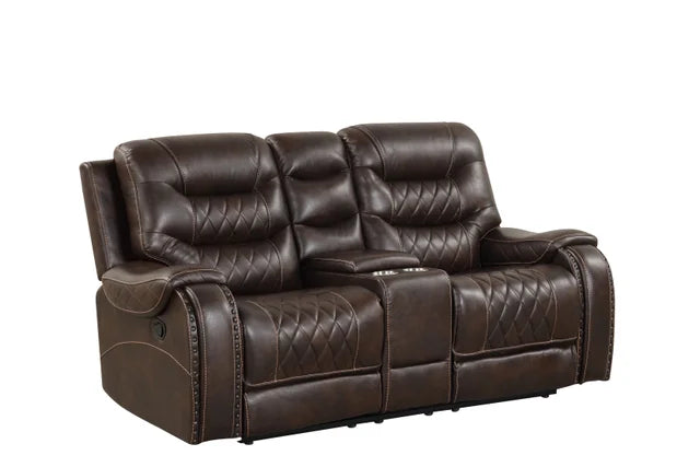 Ashley3000 Brown OVERSIZED 3pc Reclining Set