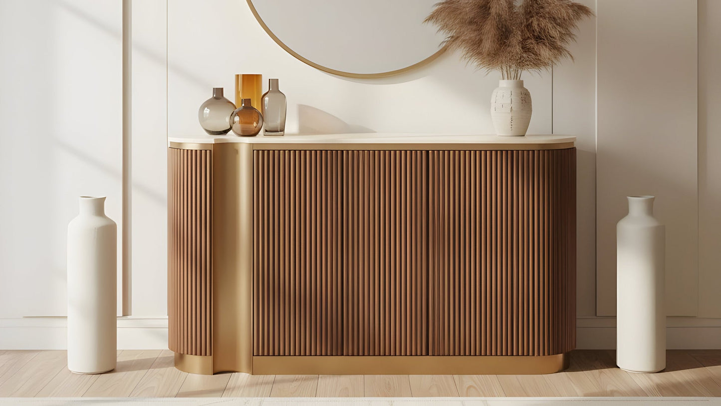 Valente Walnut Sideboard