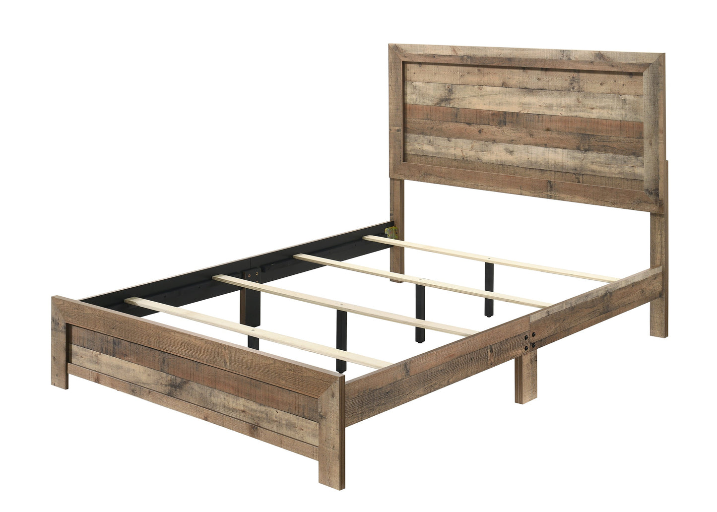 Elmer Brown Panel Bedroom Set B9340