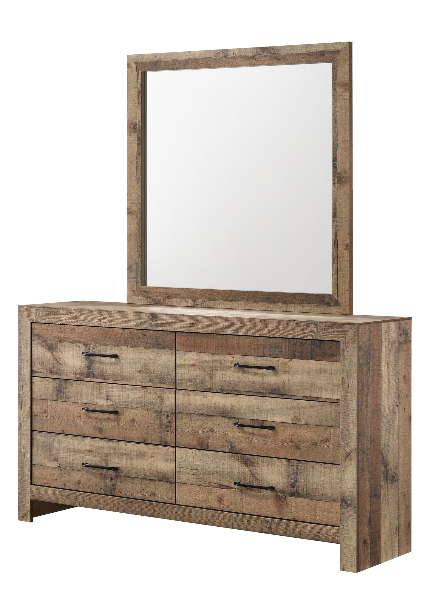 Elmer Brown Panel Bedroom Set B9340