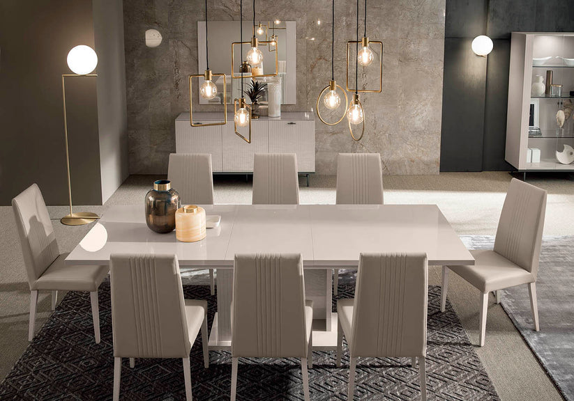 Claire Italian Luxury 7pc Dining Room Set