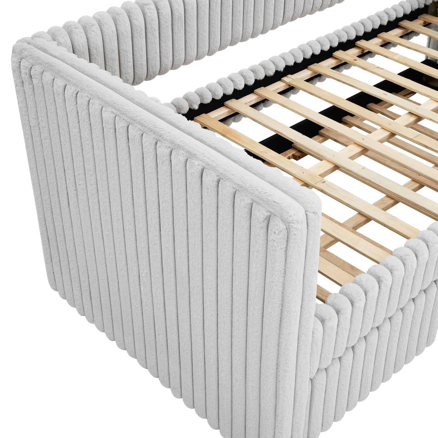 Hailey Light Gray Daybed with Trundle  5339