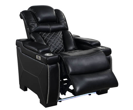 Romina Black POWER 3pc Reclining Set