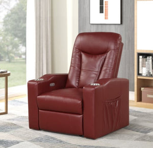 Madison Red  Power Recliner