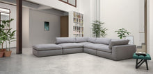 Load image into Gallery viewer, XL Cloud Grey Sectional with Ottoman