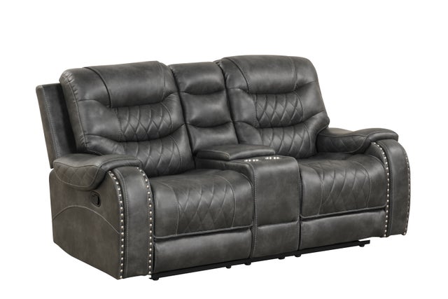 Ashley2003 Charcoal OVERSIZED 3PC Reclining Set