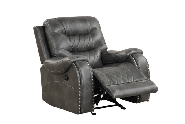 Ashley2003 Charcoal OVERSIZED 3PC Reclining Set