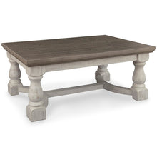 Load image into Gallery viewer, Havalance Gray/White 3pc Coffee Table Set T814