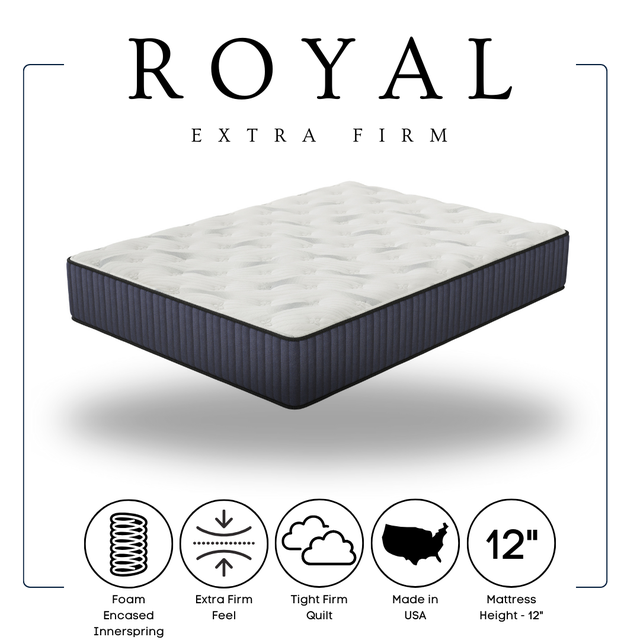 ROYAL COMFORT FIRM 12" HYBRID King Mattress