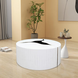 A611 White Coffee Table