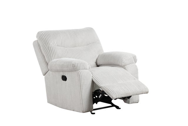 Bravo Beige Fabric 3pc Reclining Set