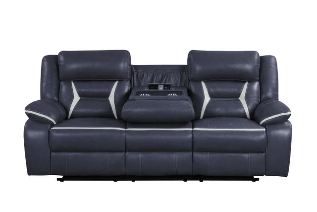 Luka30 Black OVERSIZED 3PC Reclining Set