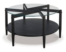 Load image into Gallery viewer, Westmoro Black 3pc Coffee Table Set T331-8