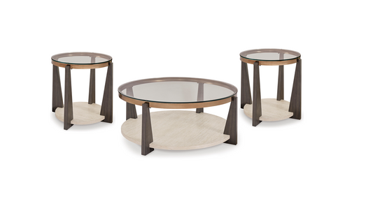 Frawza 3pc Coffee Table Set T432