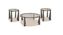Load image into Gallery viewer, Frawza 3pc Coffee Table Set T432