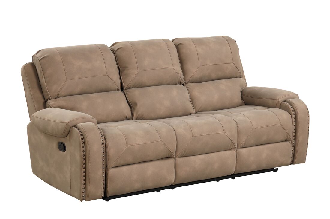 Titan Latte OVERSIZED 3PC Reclining Set 1001