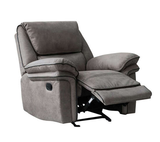 Victoria Grey 3pc Reclining Living Room Set