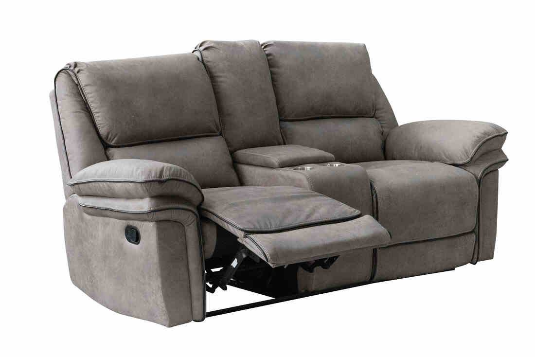 Victoria Grey 3pc Reclining Living Room Set