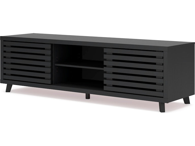 Danziar Black 72" TV Stand W1013-68