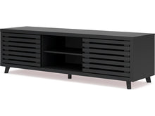Load image into Gallery viewer, Danziar Black 72&quot; TV Stand W1013-68