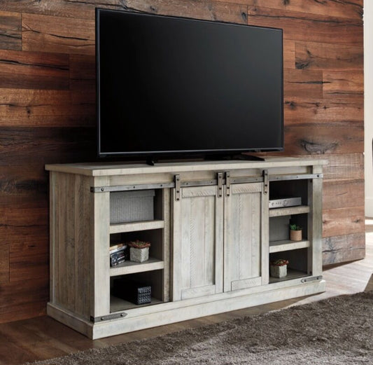 Carynhurst Whitewash 70" TV Stand  W755