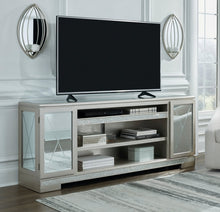 Load image into Gallery viewer, Flamory Silver 72&quot; TV Stand W910-68