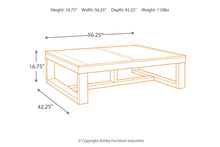 Load image into Gallery viewer, Watson Dark Brown Coffee Table