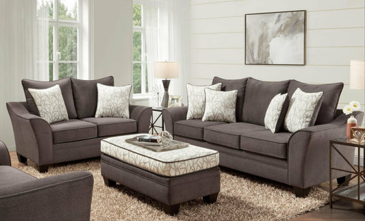 Behold Seal Grey Sofa and Loveseat without ottoman 1060