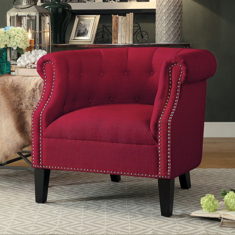 Karlock Red Accent Chair 1220