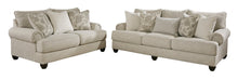 Load image into Gallery viewer, Asanti Fog Sofa and Loveseat 13201
